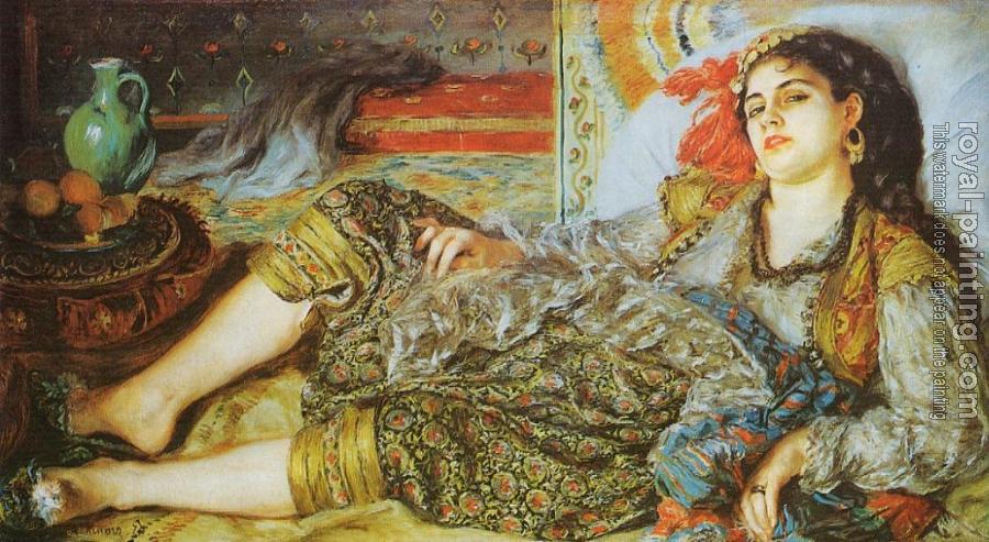Pierre Auguste Renoir : Odalisque, An Algerian Woman